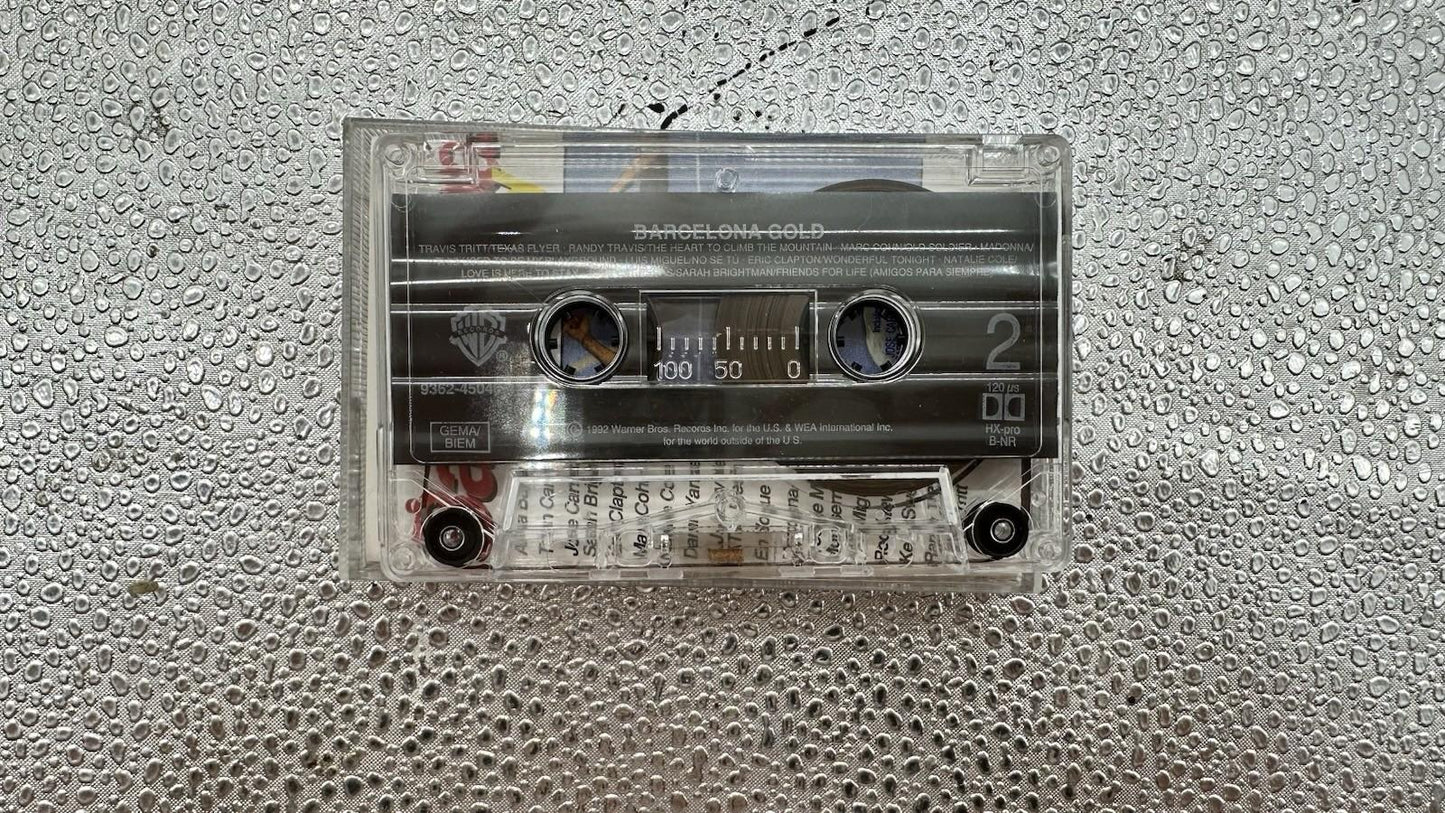 Barcelona Gold Cassette Tape In Good Condition 9677