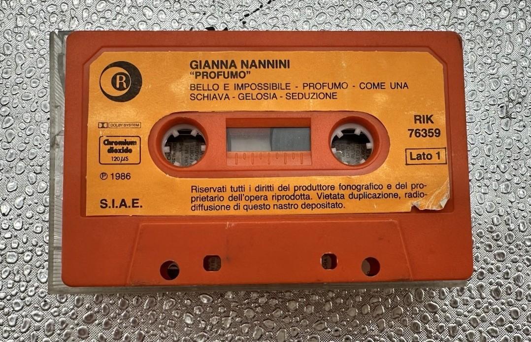 Gianna Nannini - Profumo Cassette Tape In Good Condition 9671
