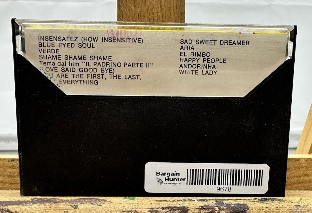 Fausto Papetti Sax -20A Raccolta Cassette Tape In Good Condition 9678