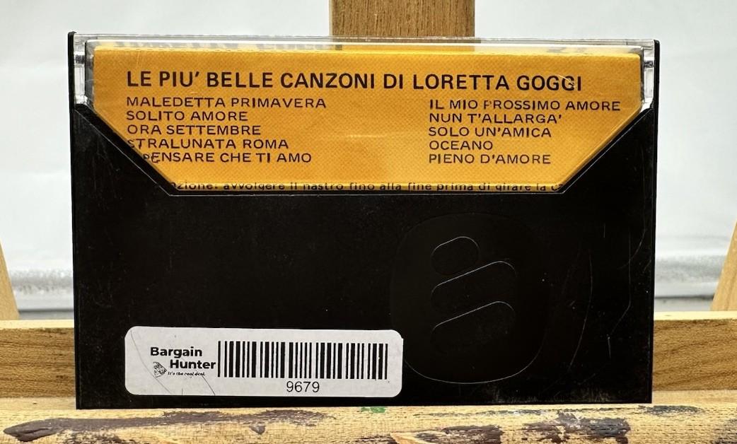 Le Piu' Belle Canzoni Di - Loretta Goggi Cassette Tape In Good Condition 9679