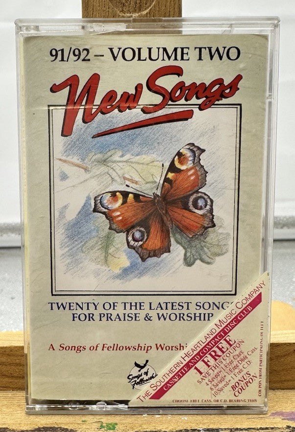 New Songs '91/92 Volume Two Cassette Tape In Good Condition 9667