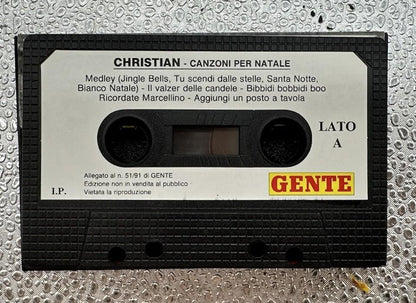 Christian - Canzoni Per Natale Cassette Tape In Good Condition 9664