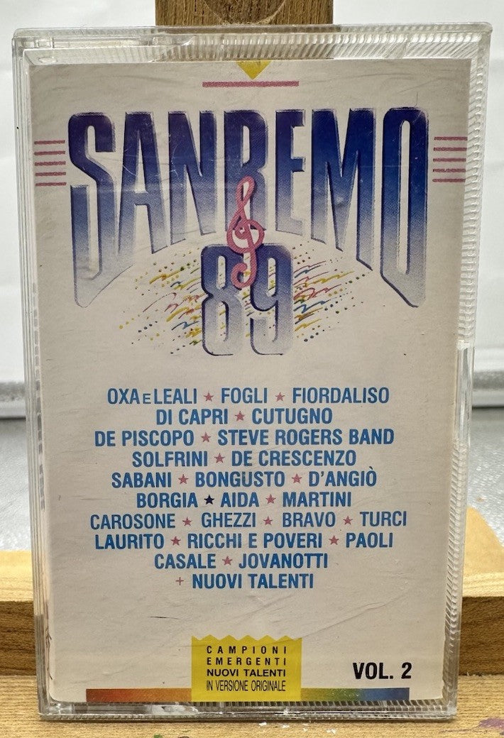 Sanremo 89 Cassette Tape In Good Condition 9644