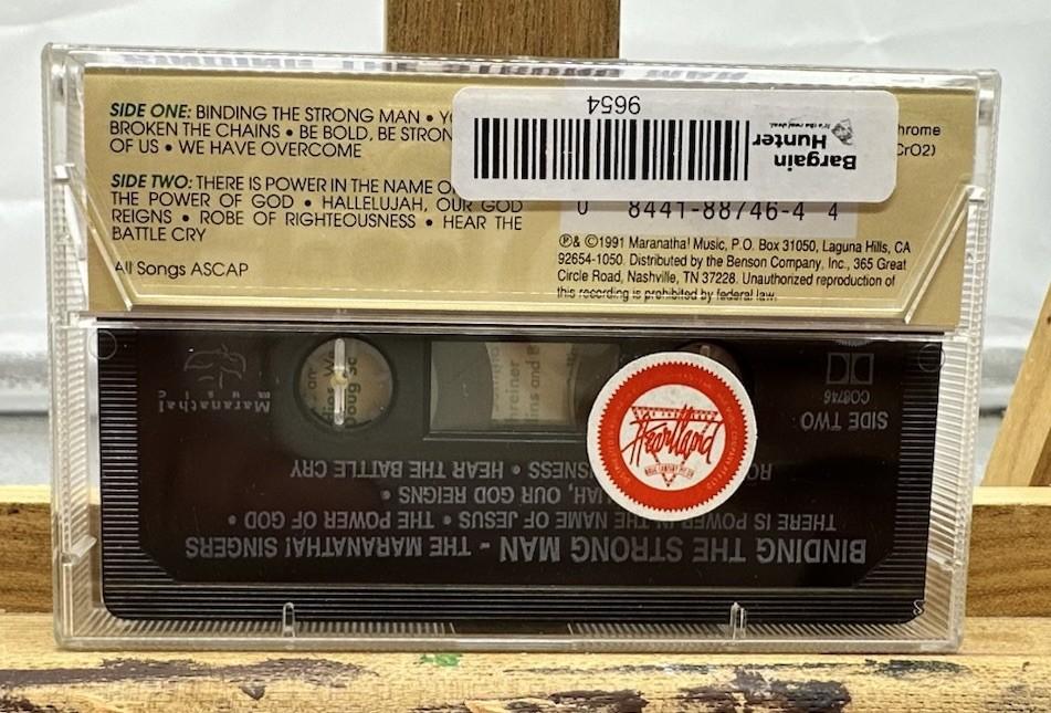 Binding The Strong Man - The Maranatha! Singers Cassette Tape In Good Cond 9654