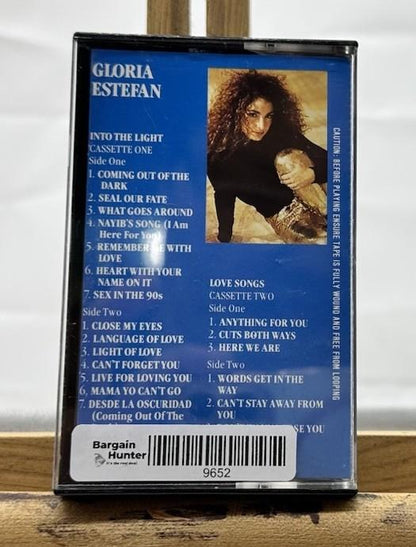 Gloria Estefan - Into The Light / Love Songs Cassette Tape In Good Cond 9652