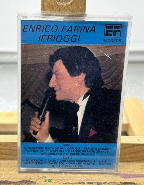 Enrico Farina Ierioggi Cassette Tape In Good Condition 9685