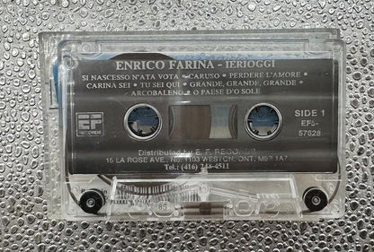 Enrico Farina Ierioggi Cassette Tape In Good Condition 9685