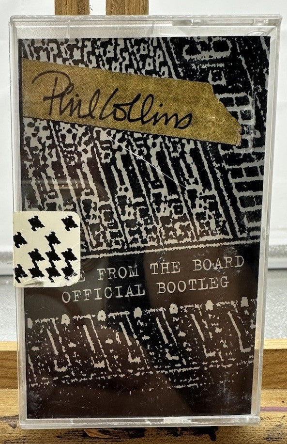 Phil Collins - Live From The Board / Both Sides Cassette Tape Damaged Case 9621