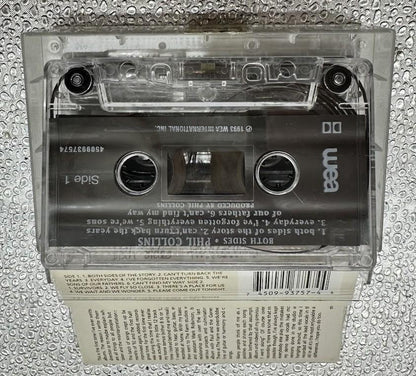 Phil Collins - Live From The Board / Both Sides Cassette Tape Damaged Case 9621