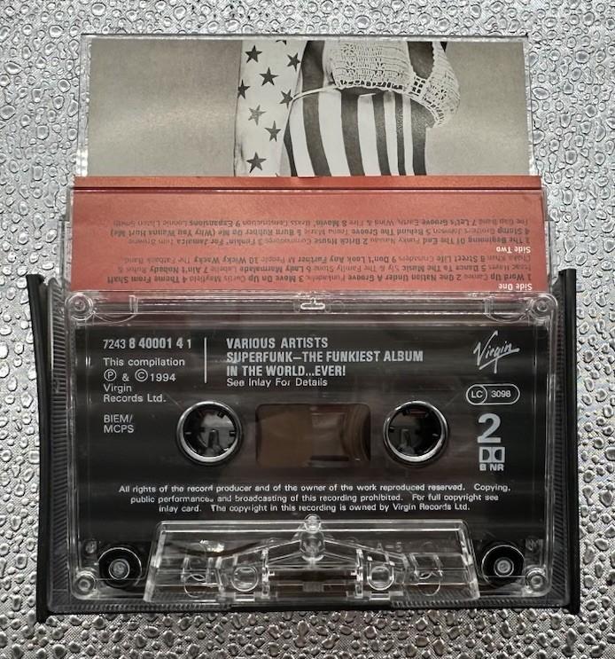 Superfunk Cassette Tape In OK Condition Damaged Case 9635