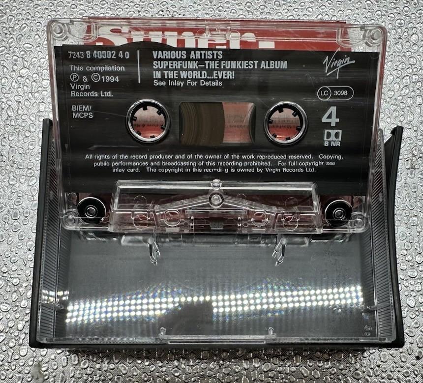 Superfunk Cassette Tape In OK Condition Damaged Case 9635