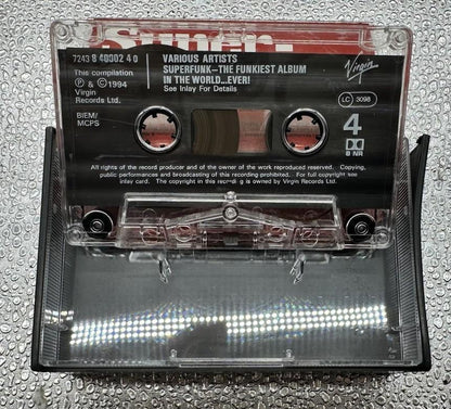 Superfunk Cassette Tape In OK Condition Damaged Case 9635