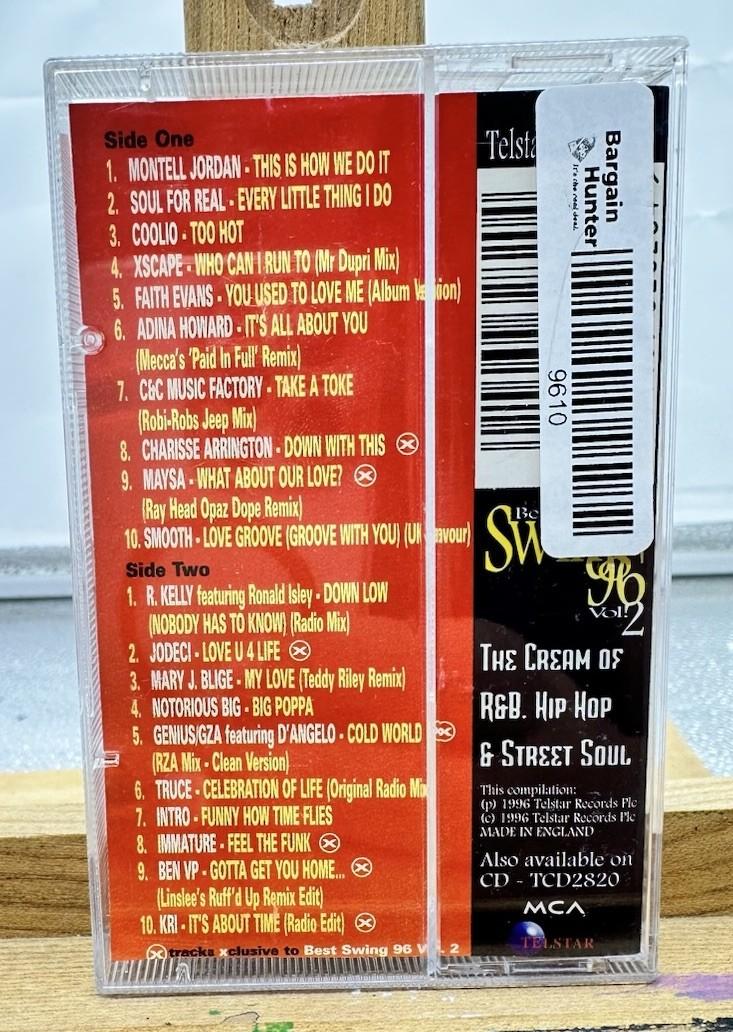Best Swing 96 Vol.2 Cassette Tape In Good Condition 9610