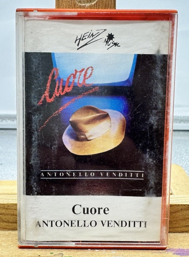 Cuore - Antonello Venditti Cassette Tape In Good Condition 9622