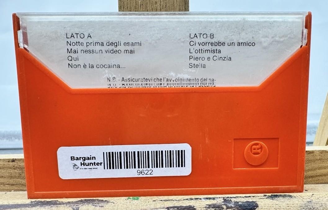 Cuore - Antonello Venditti Cassette Tape In Good Condition 9622
