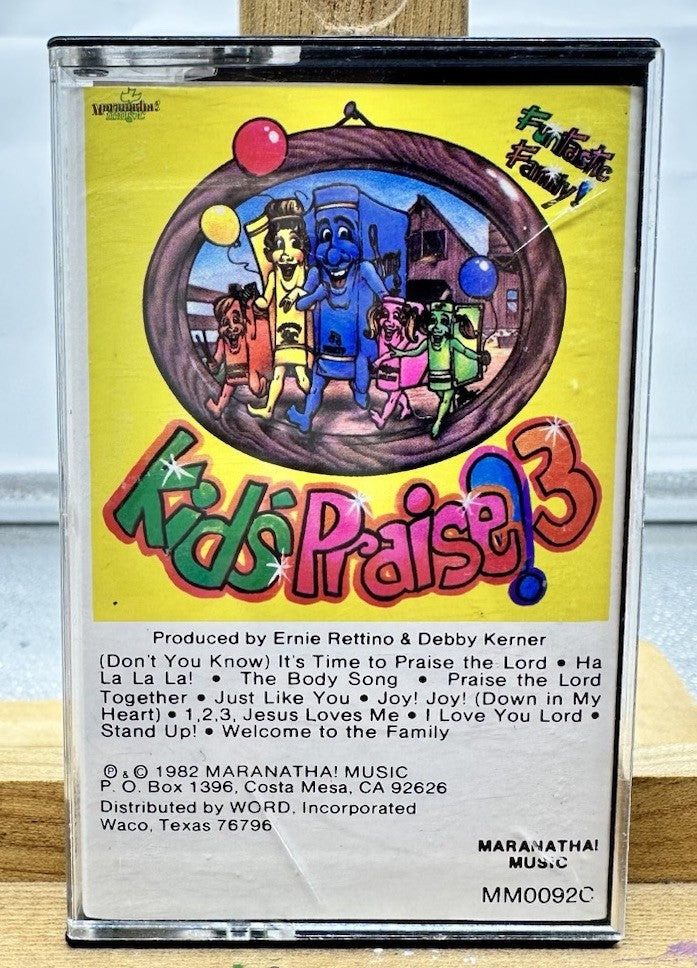 Kids Praise 3 Cassette Tape In Good Condition 9623