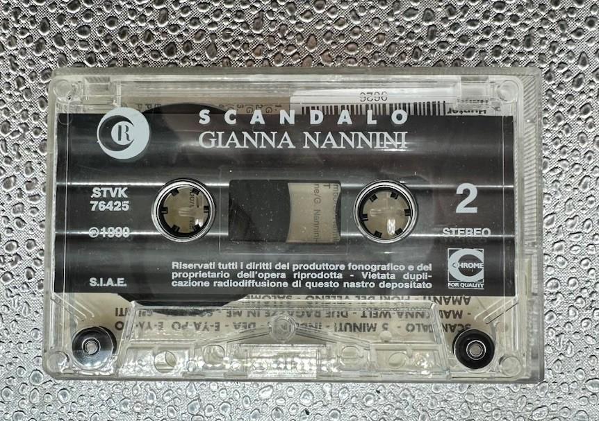 Gianna Nannini - Scandalo Cassette Tape In Good Condition 9626