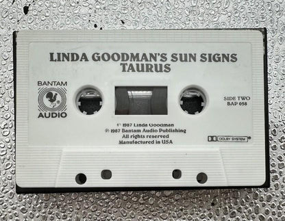 Linda Goodman's Sun Signs Taurus Cassette Tape In Good Condition 9604