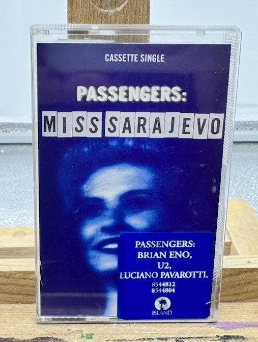 Passengers - Miss Sarajevo Cassette Tape In Good Condition 9625