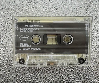 Passengers - Miss Sarajevo Cassette Tape In Good Condition 9625
