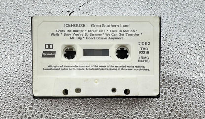 Great Southern Land - Icehouse Cassette Tape In Good Condition 9613