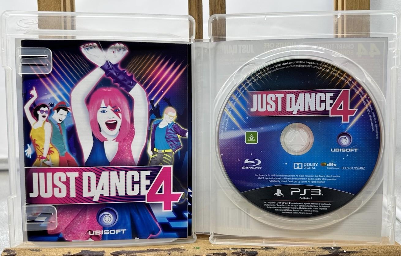 Just Dance 4 PAL Play Station 3 / PS3 Complete In Good Condition 10104
