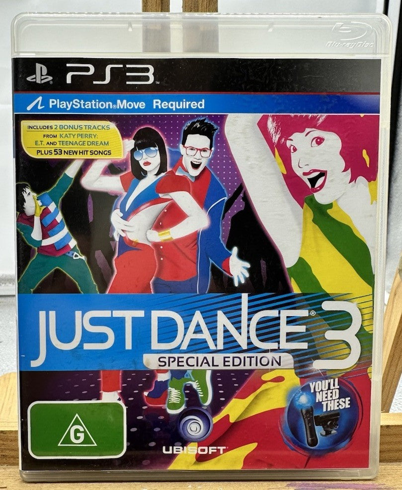 Just Dance 3 PAL Play Station 3 / PS3 Complete In Good Condition 10105