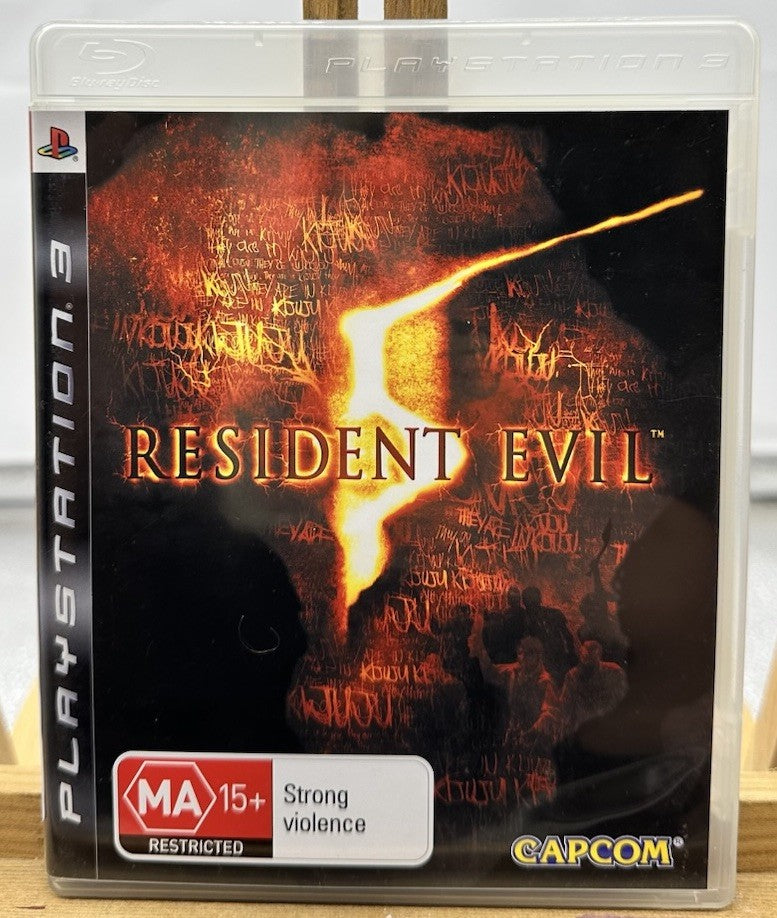 Residen Evil 5 PAL Play Station 3 / PS3 Complete In Good Condition 10102