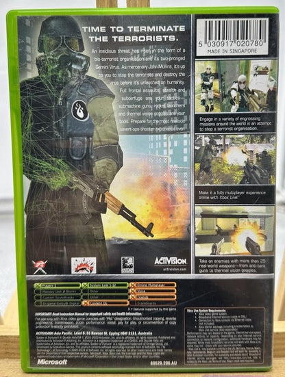 Soldier Of Fortune 2 Double Helix PAL Xbox Complete In Good Condition 9882