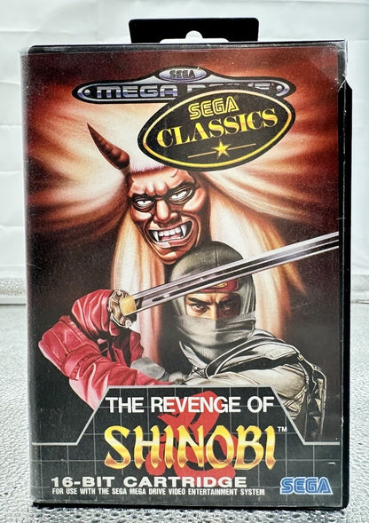 The Revenge Of Shinobi - Sega Mega Drive - PAL - Complete In Good Cond 9864
