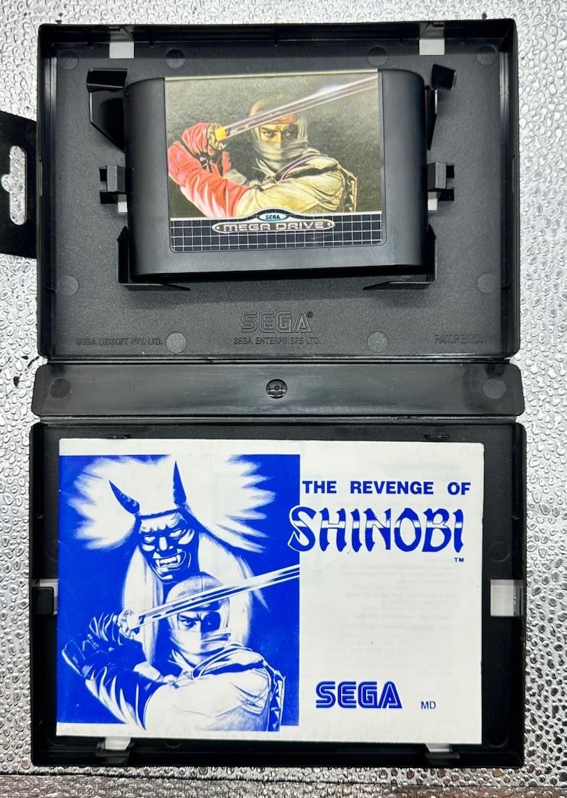 The Revenge Of Shinobi - Sega Mega Drive - PAL - Complete In Good Cond 9864