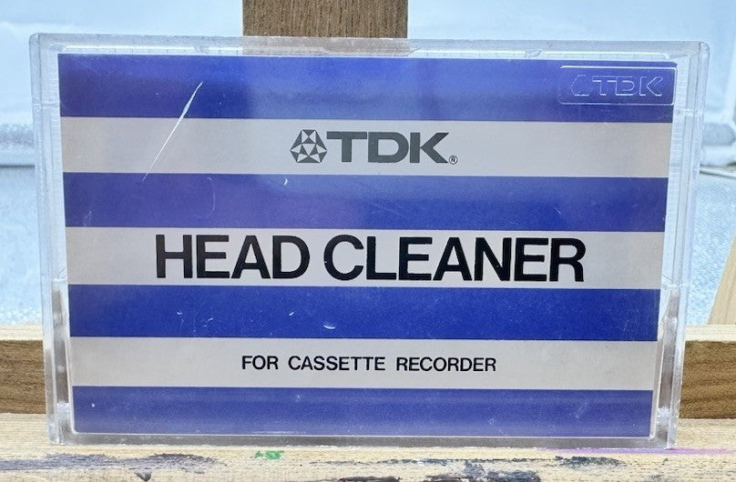 TDK Head Cleaner HC-1 Cassette Tape In Good Condition 9616