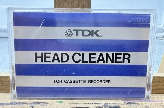 TDK Head Cleaner HC-1 Cassette Tape In Good Condition 9616