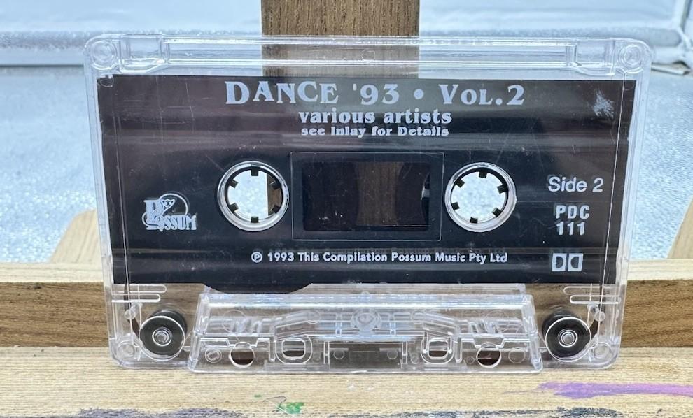 Dance 93 Volume 2 Cassette Tape In Good Condition 9598