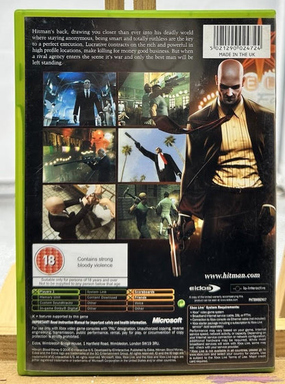 Hitman Blood Money PAL Xbox Complete In Good Condition 9990