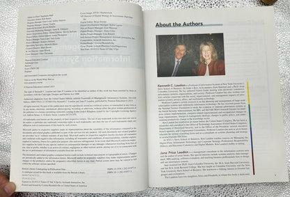 Essential Of MIS Eleventh Edition : Kenneth C. Laudon - Jane P. Laudon Text Book