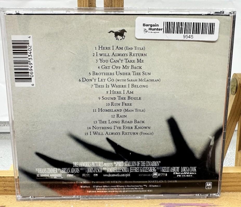 Spirit : Bryan Adams Music CD In OK Condition Cracked Case 9545