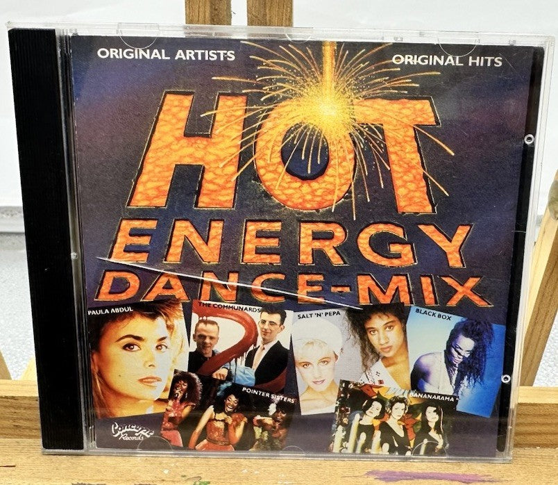 Hot Energy Dance - Mix Music CD In OK Condition Cracked Case 9504