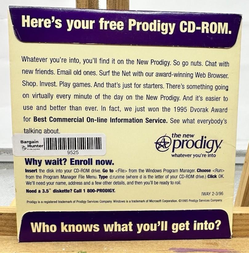 Who Knows What You'll Get Into The New Prodigy PC Complete PAL In Good Cond 9525