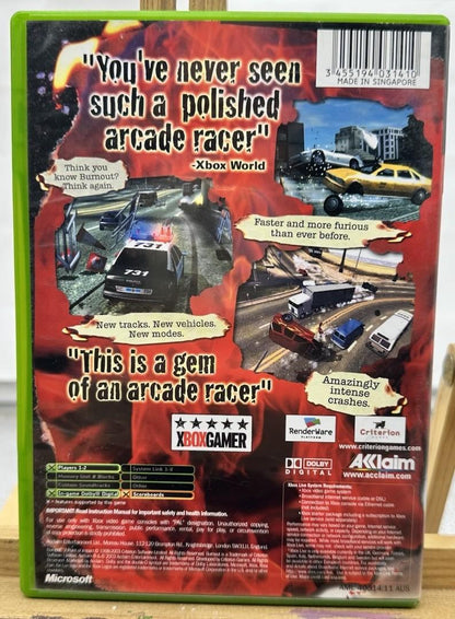 Burntout 2 Point Of Impact PAL Xbox Complete In Good Condition 10225