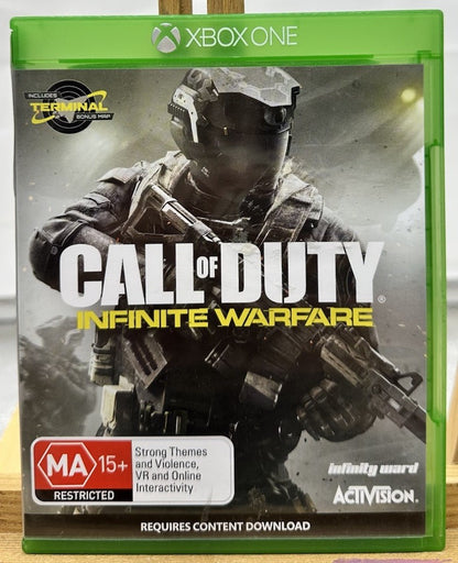 Call OF Duty Infinite Warfare PAL Xbox One Complete In Good Condition 9848