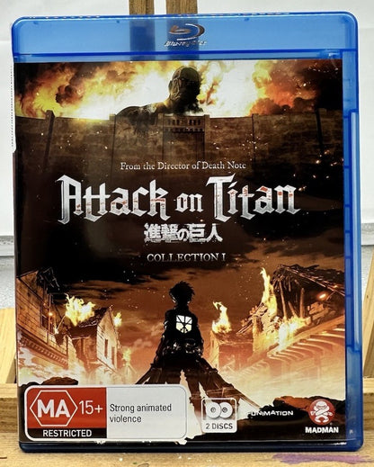 Attack On Titan Collection 1 Blu-Ray In Good Condition 9427