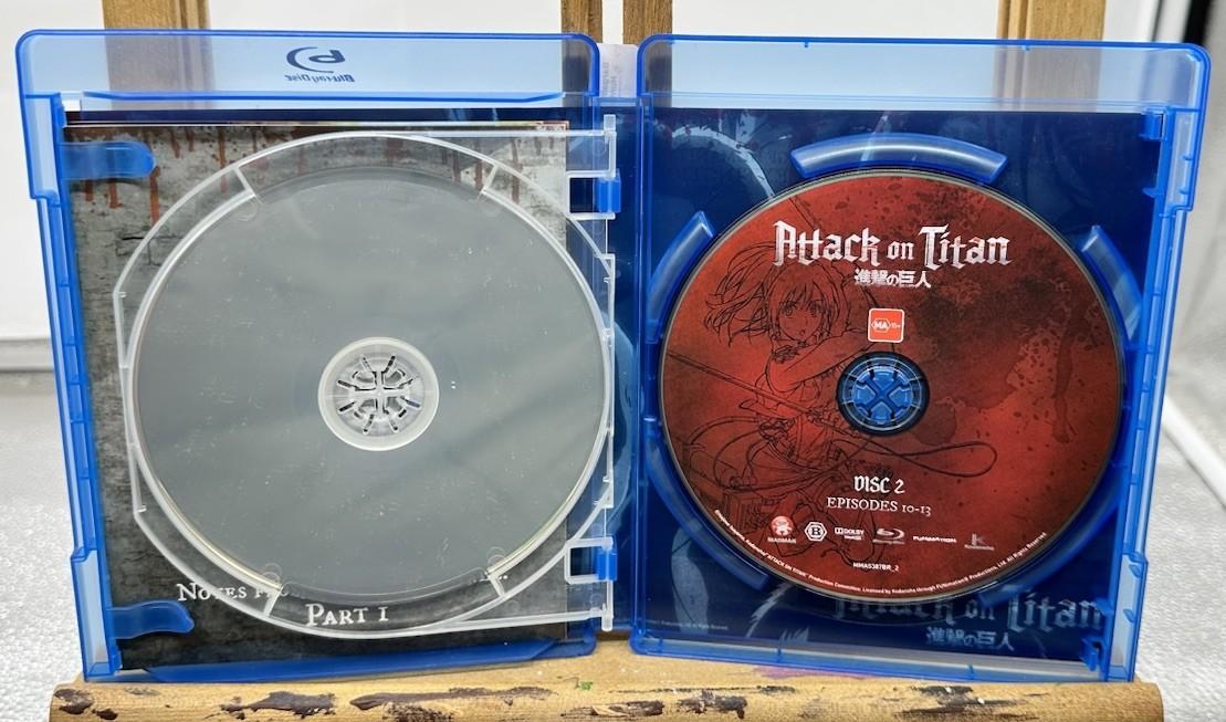 Attack On Titan Collection 1 Blu-Ray In Good Condition 9427