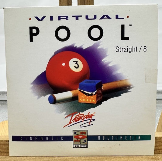 Virtual Pool PC Complete PAL In Good Condition 9528