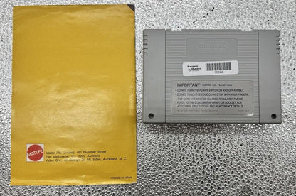 Blazing Skies Super Nintendo SNES AUS PAL Game Complete Damaged Box 10222