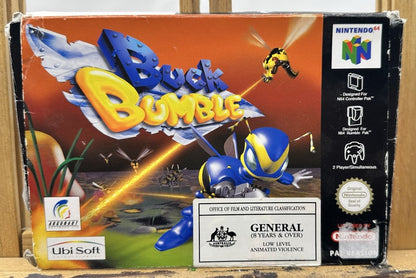 Buck Bumble Nintendo 64 PAL N64 Game Damaged Box Missing Manual 9304