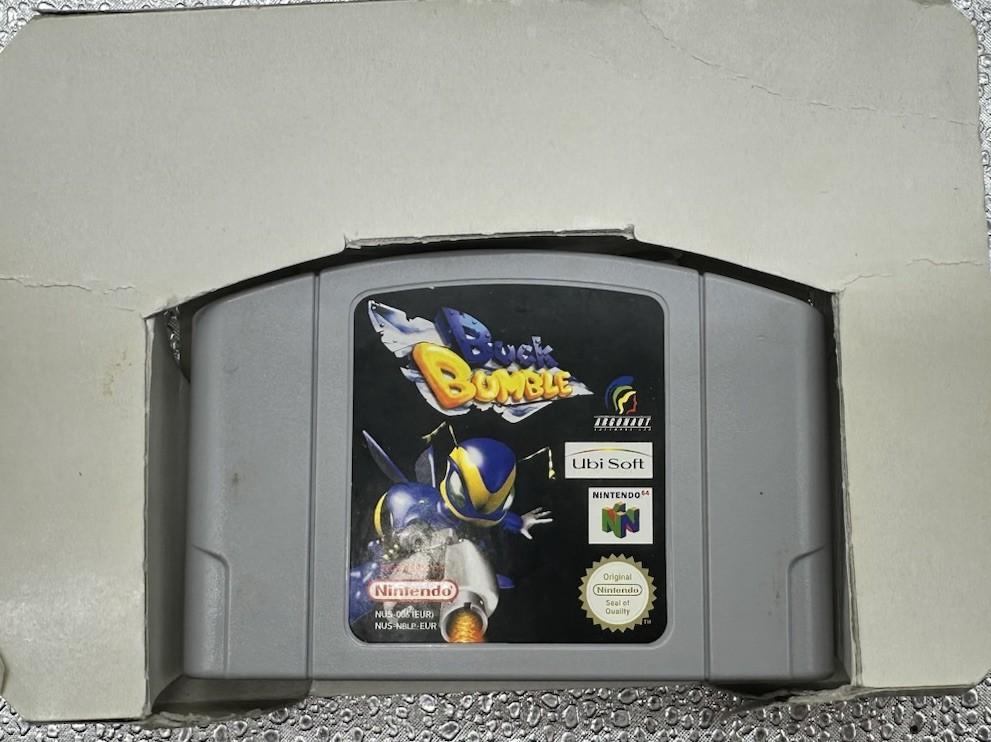 Buck Bumble Nintendo 64 PAL N64 Game Damaged Box Missing Manual 9304