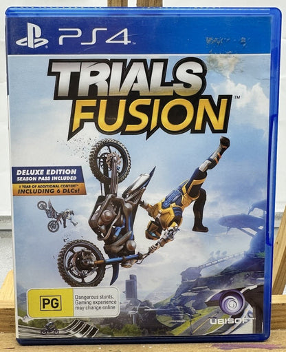 Trials Fusion PAL Play Station 4 / PS4 Complete In Good Condition 9855