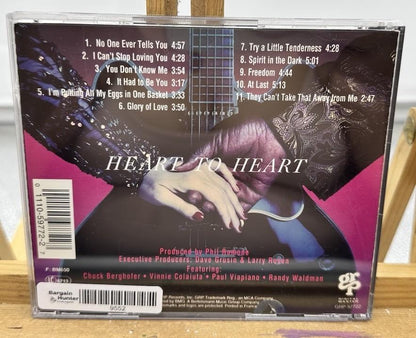 Heart To Heart : Diane Schuur & B. B. King Music CD In OK Cond Cracked Case 9552