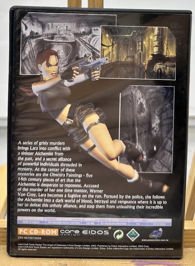 Lara Croft Tomb Raider The Angel Of Darkness PC Complete PAL In Good Cond 9580